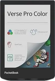PocketBook Verse Pro Color E-Reader 6 Inch Táctil ?Lector Ebooks Resistente al Agua Audio Libros Azul