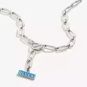 Alex And Ani Luck Necklace, silver, toggle, nickel-free