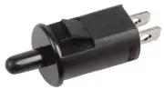 AB COMPONENTS - Push Button Switch, Plunger, SPST, Momentary, 15mm, 250V AC, 10A