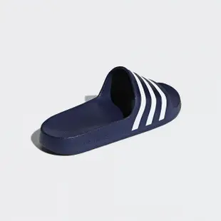 【adidas 愛迪達】運動鞋 拖鞋 休閒鞋 男拖鞋 ADILETTE AQUA(F35542)