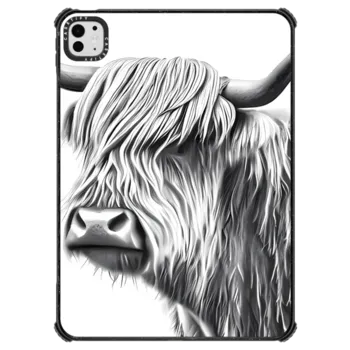 iPad Pro 11-inch (M4) iPad Impact Case Highland Cow