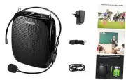 ZW-Z258 Portable Rechargeable Mini Voice Amplifier for Teachers with Black