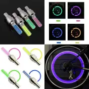1 INDIVIDUAL LED CAP bike valve stem flashing Light Bicycle Wheel Tire Tyre Car