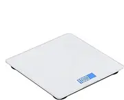 Pokronc Bathroom Scale | Digital Rechargeable Bathroom Weighing Scale - Electronic Fitness Weight Measurement Scale for Women, Men, Kids