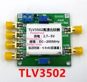 TLV3502 Dual channel High - Speed Comparator 4.5-ns, Rail-to-Rail Comparator