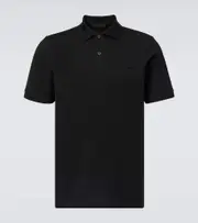 [Prada] Prada Cotton polo shirt UK 15 black
