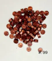 SEALING WAX BEADS FOR SEAL STAMP ENVELOPE MONOCHROME COLOR DISPLAY #99 (200Pcs）