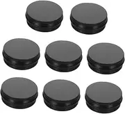 NOLITOY 10pcs Empty Cream Containers Refillable Travel Storage Bottles for Skincare Makeup and Cosmetic Samples Cream Jars for Home Go Use