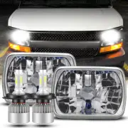 Pair 7x6'' 5x7" LED Headlights Bulbs For Chevy Express 1500 2500 3500 Cargo Van (for: Peugeot)
