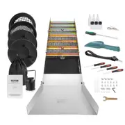 Gold Panning Kit With Sluice Box, 50" Aluminum Gold Mining Equipment, 23 PCS Gold Prospecting Kit with Gold Pan, Classifier Screen, Separating Magnet, Drawstring Backpack and