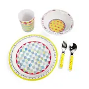 MacKENZIE CHILDS ABC KIDS STARTER DINNERWARE SET BNIB