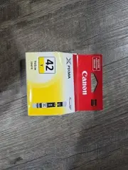 Canon CLI 42 Yellow Ink Cartridge Standard (6387B002) 985728