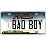 Bad Boy Montana Metal Sign