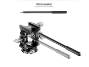 [Leofoto USA] Leofoto VH-30 Monopod 2-way Long Lens Head with Handle and Plate