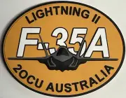 F-35A 2OCU Air Force PVC Patch Australia