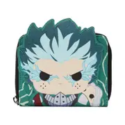 My Hero Academia Deku Infinity Pop Zip Around Coin Purse Wallet w/ Card Holder