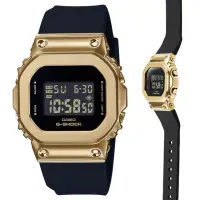 在飛比找momo購物網優惠-【CASIO 卡西歐】G-SHOCK 時尚經典方形金屬錶殼電