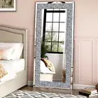 Gorgeous Full Length Mirror with Crushed Diamond Board Decor Wall Hang/ Leaning