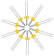 Hohopeti 10pcs Sewing Machine Needles Iron Needles for Quilting Sewing Fabric Craft