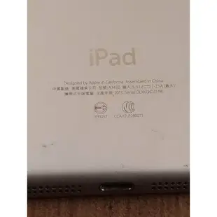 零件機 Apple iPad mini Wi-Fi 16GB A1432