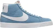 [Nike] Men's SB Zoom Blazer Mid Shoe (Cerulean/White/Cerulean/White, us_Footwear_Size_System, Adult, Men, Numeric, Medium, Numeric_10)
