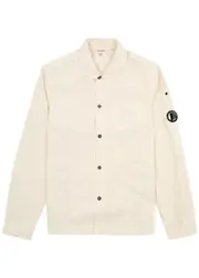 C.P. Company Ottoman Cotton Shirt - Cream - M M