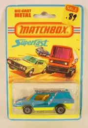 Matchbox Superfast # 68 Blue Cosmobile MB68-B1