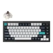 Keychron Q1 Max QMK/VIA Wireless Black Custom Mechanical Keyboard - Brown Switch [KBKCQ1MM3]