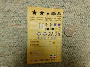 Testors decals 1/35 Kit# 777 M-109 Howitzer M127