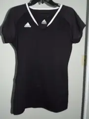NWT $45.00 Womens Size Large ** ADIDAS ** Blk/Wht CLIMACOOL Performance Top T12