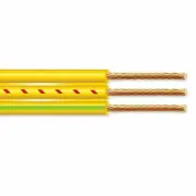 1000' 12/2 Flat Yellow Submersible Cable with Ground Well Pump Wire 600V