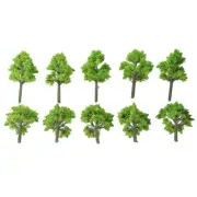10pcs 4cm Tree Model Scale Wargame Train Railway Mini Scenery Layout Decor