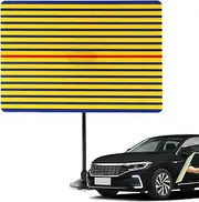 Car Dent Detection Board | Car Body Damage Detecting Tool - Precision Time-Saving Striped Panel, Portable Auto Repair Tools for Used Vehicle Inspection Damage Restoration