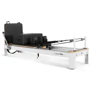 Lifespan Fitness Contour Pro Aluminium Pilates Reformer Bed Set - Black LFRF-CONTPRO