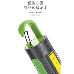 微笑鯊正品 SD0707 強光手電筒鑰匙扣燈led M60戶外多功能應急燈帶掛鉤小便攜USB充電變焦小猴子手電戶外露營燈