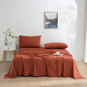 Dreamaker Micro Flannel Sheet Set - Sienna