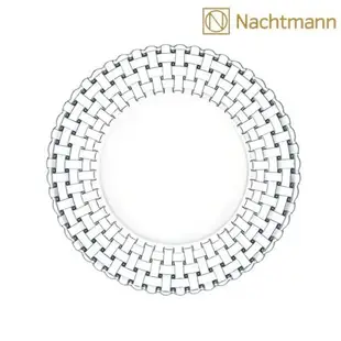 德國原裝進口nachtmann水晶玻璃盤創意編織西餐主餐盤點心面包盤