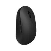 Wireless Dual-Mode Mouse Silent Ergonomic Bluetooth USB Side buttons Protable Mini Wireless Mouse for Laptop - black