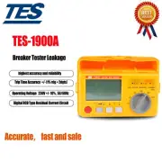 TES-1900A Fast Shipping Digital Leakage Circuit Breaker Tester New