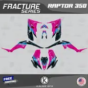 Graphics Kit for YAMAHA RAPTOR 350 GRAPHICS (16 MIL) Fracture-CM
