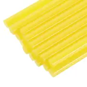 16 Pcs Mini Hot Glue Sticks, 0.28" Dia x 3.94" Long EVA Sticks, Yellow