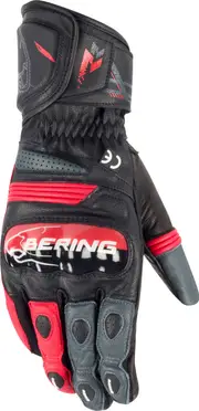 Bering Snap, gloves , color: Black/Grey/Red , size: 12