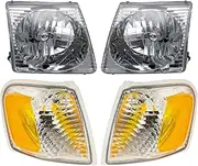 Lighting Kit Compatible with 2001-2003 Ford Explorer Sport 2001-2005 Explorer Sport Trac FO2502170 FO2503170 FO2520164 FO2521164