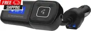 Scosche BTFREQ Handsfree Car Kit with FM Transmitter Bluetooth – Connect Wireles