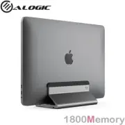 Alogic Bolt Adjustable Laptop Vertical Stand Grey for MacBook Chromebook Surface