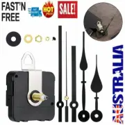 DIY Quartz Movement Wall Clock Motor Mechanism Long Spindle Repair Kit AU BESTPB