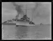 Bow of H.M.A.S Albatross, New South Wales, 8 October 1931 Australia Old Photo
