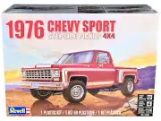 Revell 85-4486 Level 4 Model Kit 1976 Chevrolet Sports Stepside 4x4 Pickup 1/24