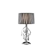 Ore Furniture 31 in. Lady Crystal Table Lamp