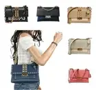 MICHAEL KORS CECE MEDIUM FLAP POCKET SHOULDER CROSSBODY BAG